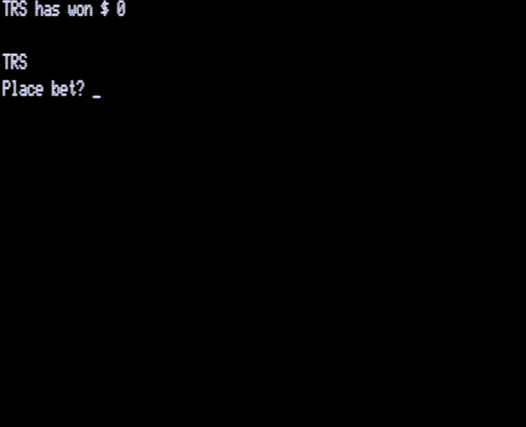 Screen shot
